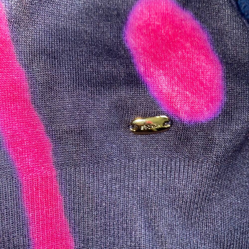 Escada Abstract Pattern Long Sleeve Crewneck Swea… - image 7